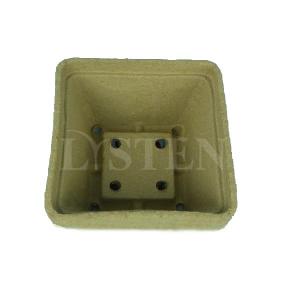 Biodegradable square nursery flower pots